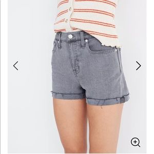 Madewell High Rise Denim Shorts